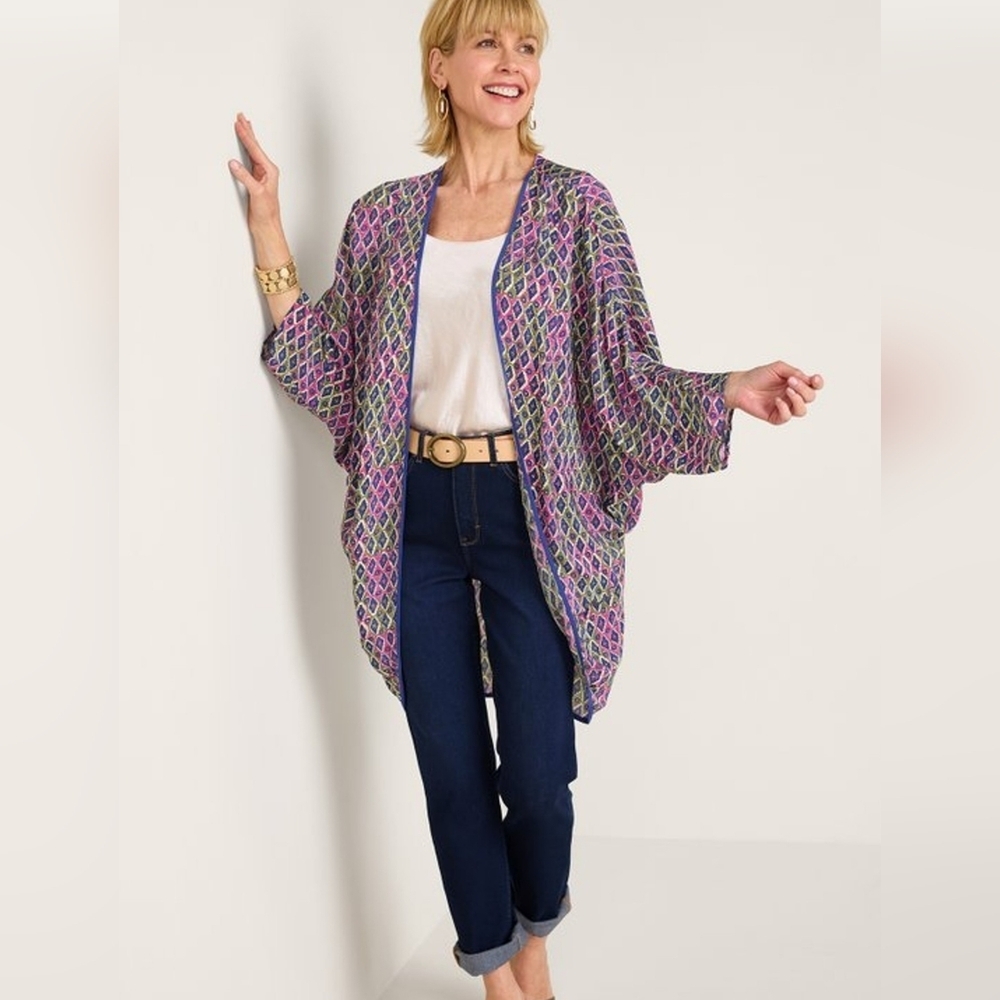 Soft Surroundings Alina Cocoon Topper.  Size S/M